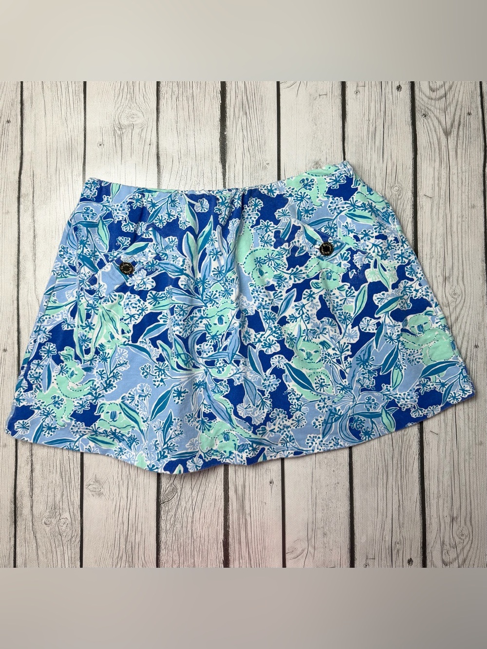 Lilly Pulitzer Women's M Madison Skort Koalifications Koala